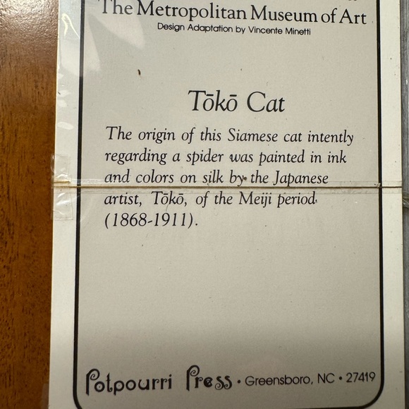 Metropolitan Museum of Art Playing Cards (2 decks) in Metal Souvenir Case | NWOT - Picture 6 of 6